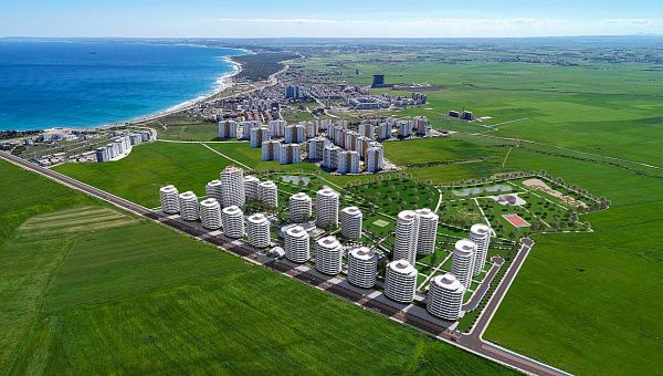 Квартира 1+1 (86 м2) с террасой в элитном комплексе в  800 м от пляжа long beach
