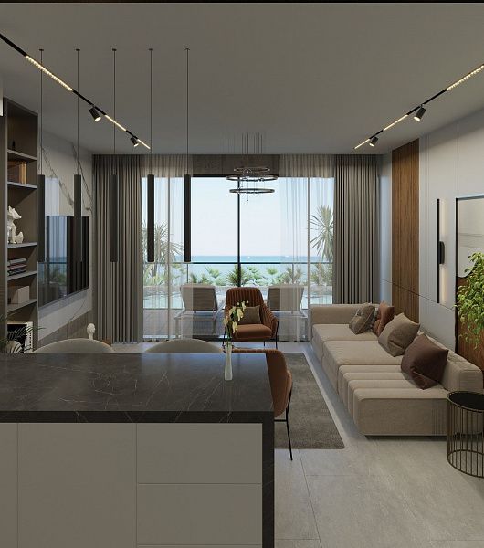 Квартира 1+1 Penthouse 112 м2 с  в новом и современном комплексе в Эсентепе