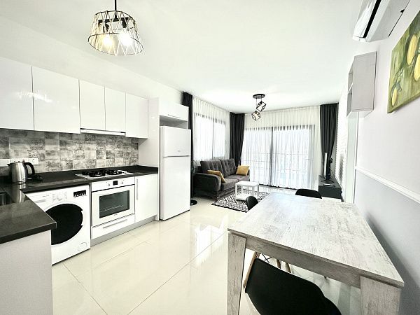 2-комнатные апартаменты 62м2 с террасой 22м2 в курортном комплексе