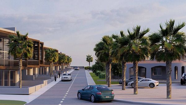 3-комнатные апартаменты 90 м2 с садом в новом комплексе в Эсентепе