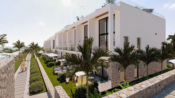 Квартира Loft 1+1 Penthouse 64 м2 с двумя террасами в Бахчели