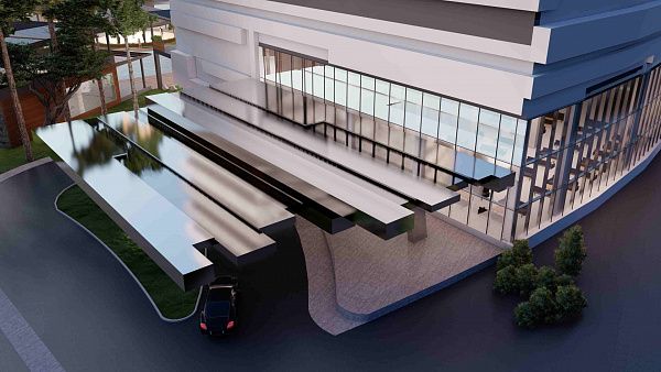 2-комнатные апартаменты 50 м2 с террасой 13 м2 в большом и красивом комплексе