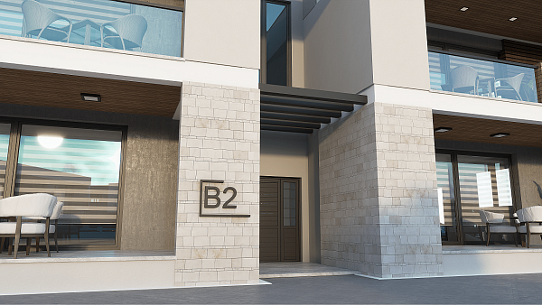 2-комнатные Loft апартаменты 66 м2 в 5 минутах от моря 
