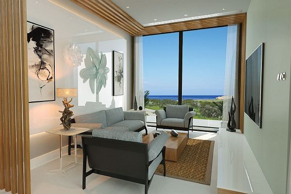 Трехкомнатная квартира Penthouse 90 м2 новом роскошном комплексе рядом с морем