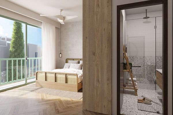3-комнатные апартаменты 103 м2 Penthouse в новом комплексе в Лапте