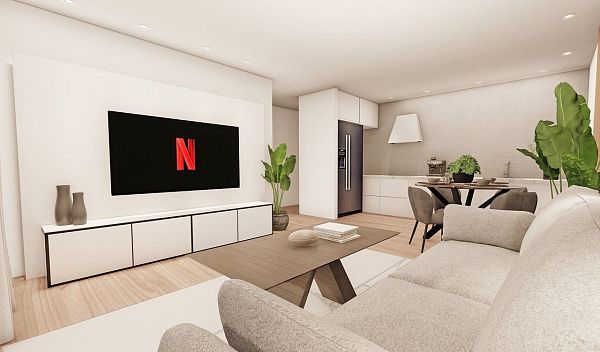 Квартира 2+1 (70 м2) в центре Кирении