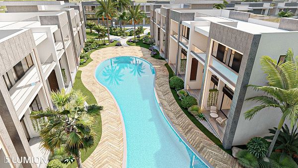 Квартира 2+1 Penthouse 160 м2 с верхней террасой 65 м2  в красивом комплексе в Каршияке