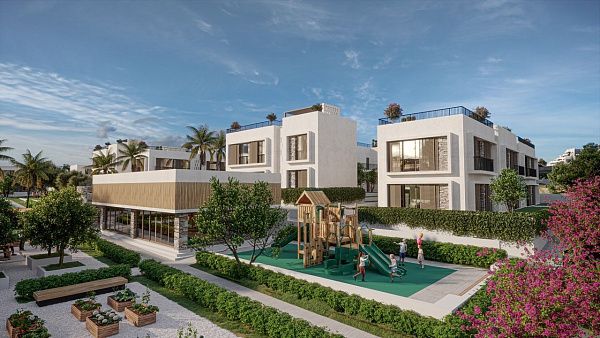 Квартира 3+1 Penthouse 150  м2 c террасой 67 м2 в новом комплексе в Алсанджаке