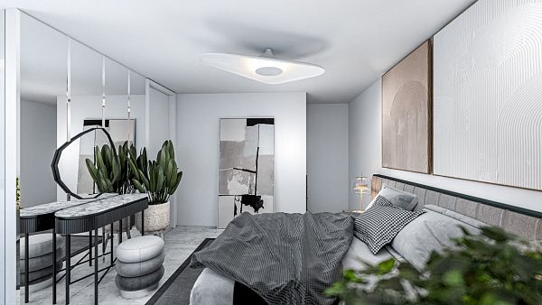 3-комнатные апартаменты loft 125 м2 с террасой в Енибоазичи