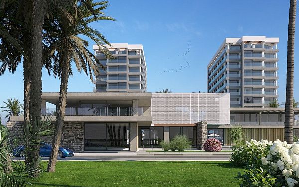 Уютная студия 36 м2 в новом комплексе  в 150 метрах от пляжа