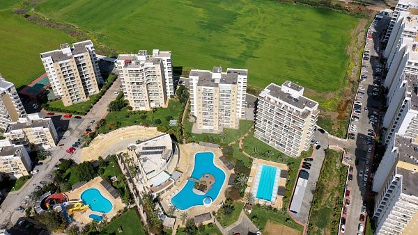 2-комнатные апартаменты 62м2 с террасой 29м2 в курортном комплексе
