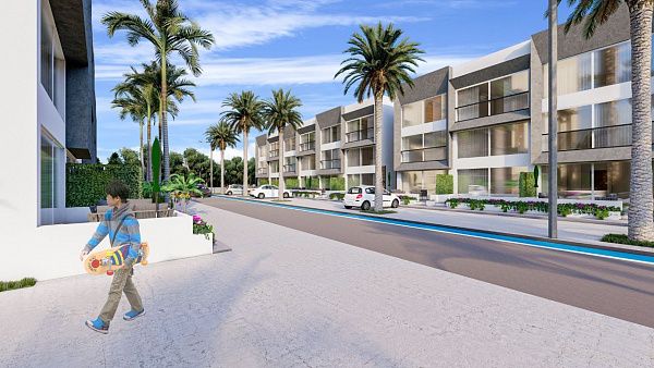 2-комнатные апартаменты loft 56 м2 в новом комплексе в 600 метрах от пляжа