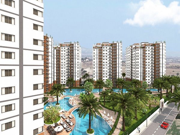 Студия 32м2 в новом комплексе в Боазе