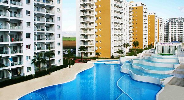2-комнатные апартаменты 65 м2 с террасой 15 м2 в курортном комплексе