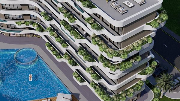 2 комнатная квартира (78м2) в 700 метрах от песчаного пляжа