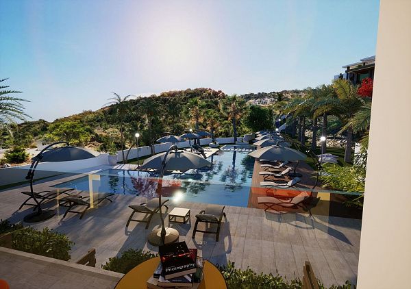 3-комнатный пентхаус loft 70 м2 с террасой на крыше 35 м2 с видами на море!