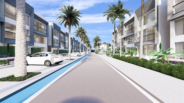 2-комнатные апартаменты loft 56 м2 в новом комплексе в 600 метрах от пляжа