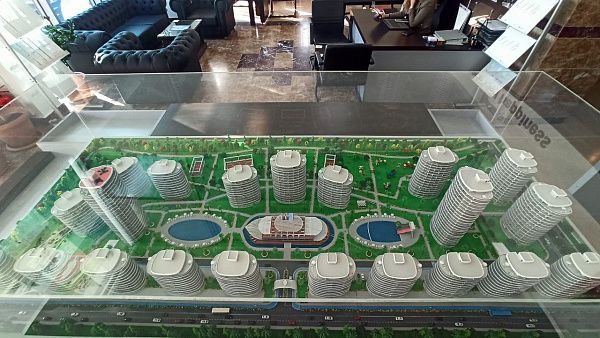 Квартира студия 45 м2 с террасой в элитном комплексе в 800 м от пляжа long beach