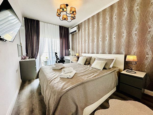 2-комнатные апартаменты 65 м2 с террасой 15 м2 в курортном комплексе