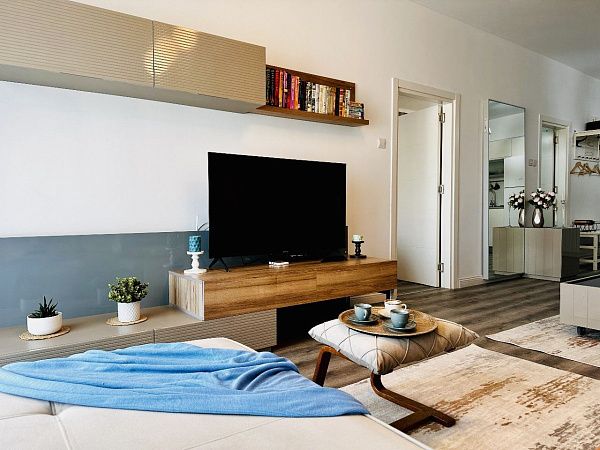2-комнатные апартаменты 65 м2 с террасой 15 м2 в курортном комплексе