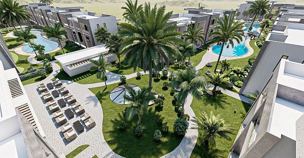 Квартира 2+1 Penthouse 160 м2 с верхней террасой 65 м2  в красивом комплексе в Каршияке