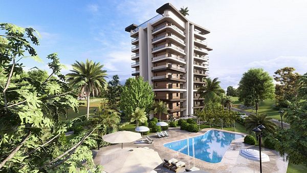 Трехкомнатная квартира 84 м2 в 450 метрах от пляжа "Long Beach"