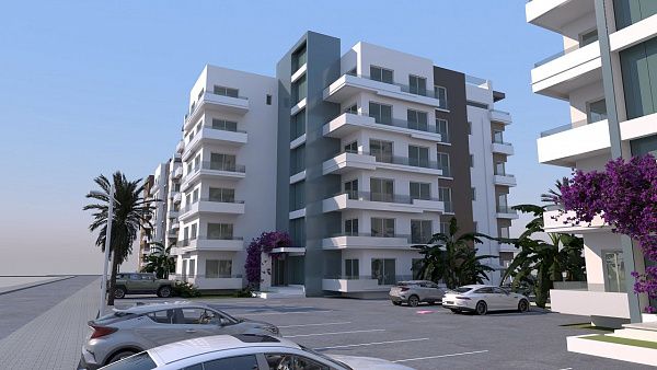 Трехкомнатная квартира 78 м2 в новом комплексе в Искеле