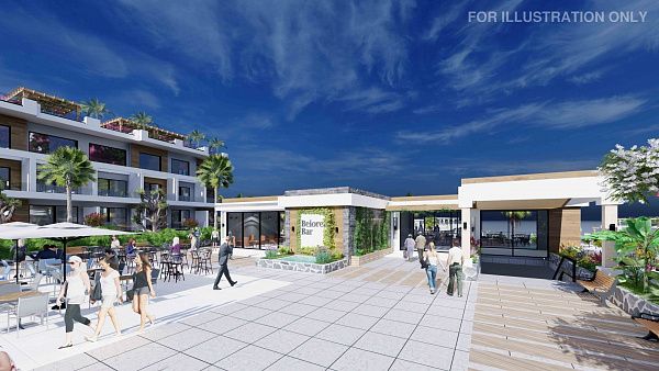 Студия penthouse 34 м2 с террасой на крыше 20 м2 в 350 метрах от моря!