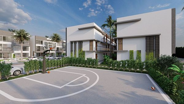 2-комнатные апартаменты loft 56 м2 в новом комплексе в 600 метрах от пляжа