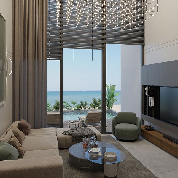 Квартира 2+1 loft - Penthouse 142 м2 c большой террасой на крыше 53 м2 в Эсентепе