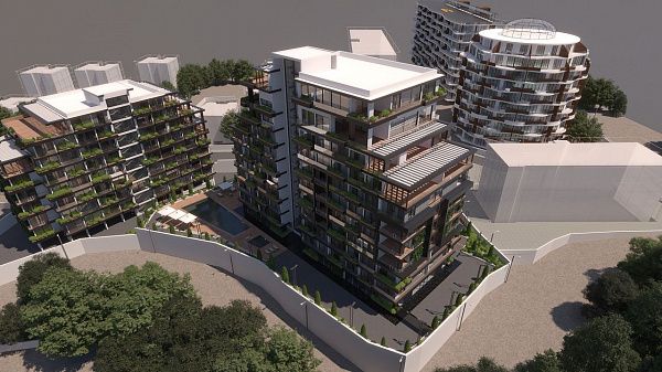 Квартира 3+1 (117м2  ) в роскошном современном комплексе в центре Кирении