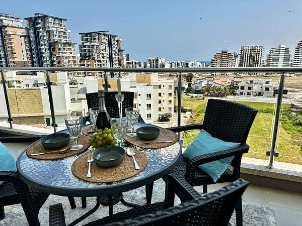 2-комнатные апартаменты 65 м2 с террасой 15 м2 в курортном комплексе