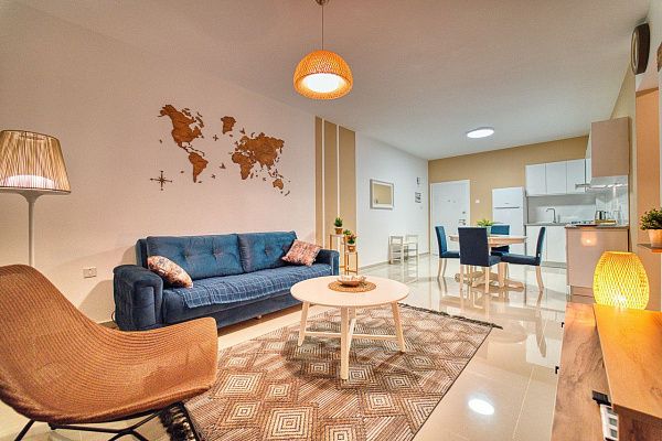 3-комнатные апартаменты 79 м2 с балконом 15 м2 в СПА-комплексе в 600 метрах от песчаного пляжа