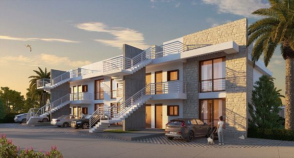 Трехкомнатная квартира 83 м2 с двумя террасами в новом красивом комплексе