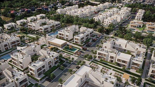 Квартира 2+1 Penthouse 125 м2 c террасой 45 м2 в новом комплексе в Алсанджаке