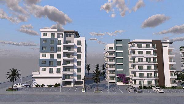 Трехкомнатная квартира 78 м2 в новом комплексе в Искеле