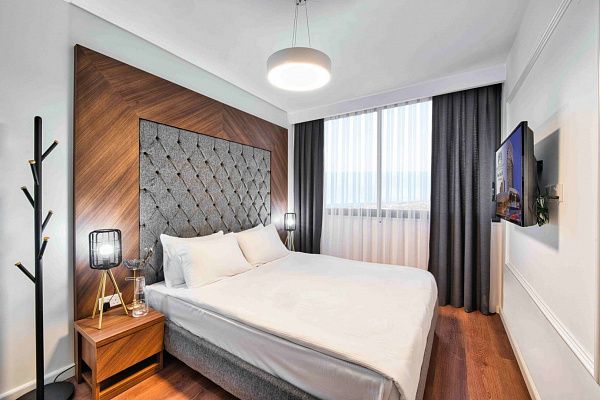 2-комнатные апартаменты 64 м2 с террасой 8,5 м2 и дизайн-пакетом в роскошном комплексе