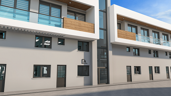 2-комнатные Loft апартаменты 66 м2 в 5 минутах от моря 