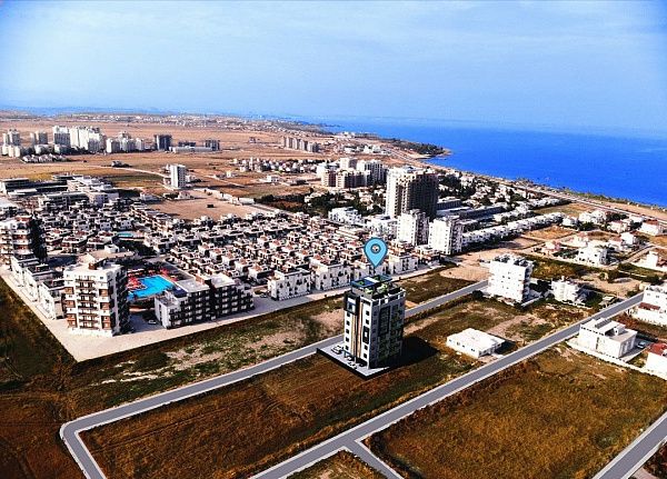 2-комнатный пентхаус 85 м2 в 500 метрах от пляжа "Лонг бич"