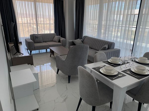 2-комнатные апартаменты 64 м2 с террасой 23 м2 и дизайн-пакетом в роскошном комплексе