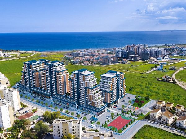 2-комнатные апартаменты 68 м2 с террасой и панорамным видом на море