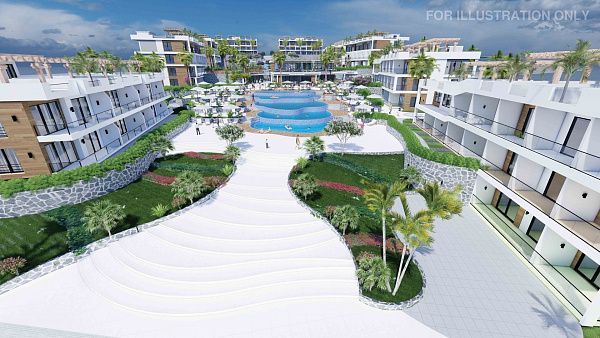 Студия penthouse 34 м2 с террасой на крыше 20 м2 в 350 метрах от моря!