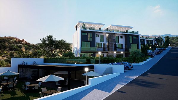 3-комнатный пентхаус loft 70 м2 с террасой на крыше 35 м2 с видами на море!