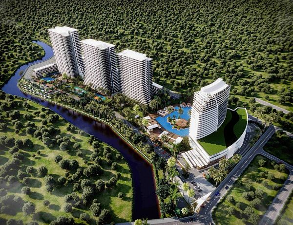 2-комнатные апартаменты 64 м2 с террасой 8,5 м2 и дизайн-пакетом в роскошном комплексе