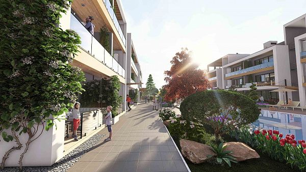 3-комнатные апартаменты 114м2 с террасой 14м2 