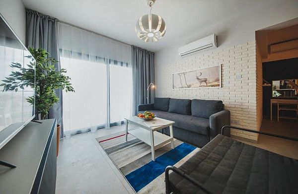 Студия 51 м2 в 300 метрах от песчаного пляжа