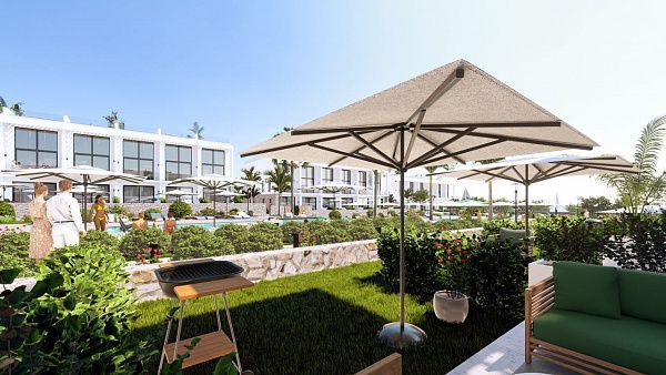 Квартира Penthouse 2+1 Loft 80 м2 в новом комплексе в Бахчели