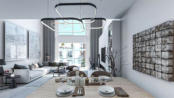 3-комнатные апартаменты loft 105 м2 с террасой 20 м2