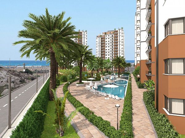 Двухкомнатная квартира 45м2 в новом комплексе в Боазе
