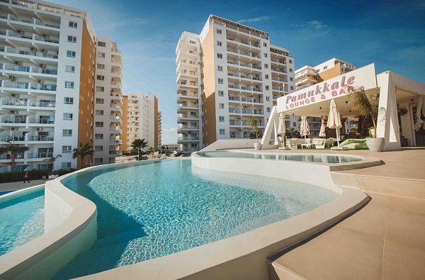 3-комнатные апартаменты 86 м2 с террасой 15 м2 в курортном комплексе